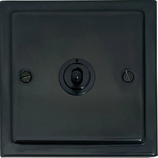 Victorian Black Bronze Intermediate Toggle (Flat Black Toggle)