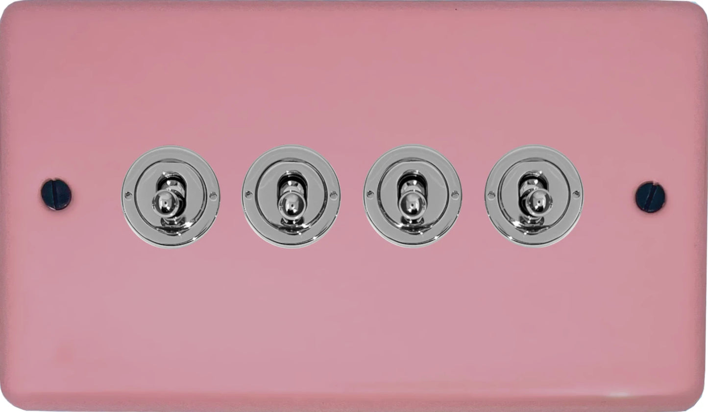 Contour Pink 4 Gang Toggle