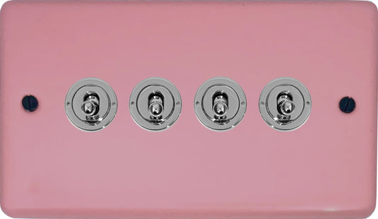 Contour Pink 4 Gang Toggle
