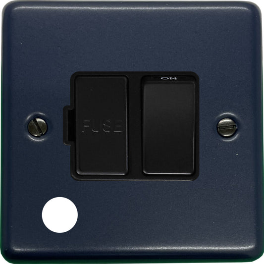 Contour Blue Switch Fused Spur + Flex Outlet
