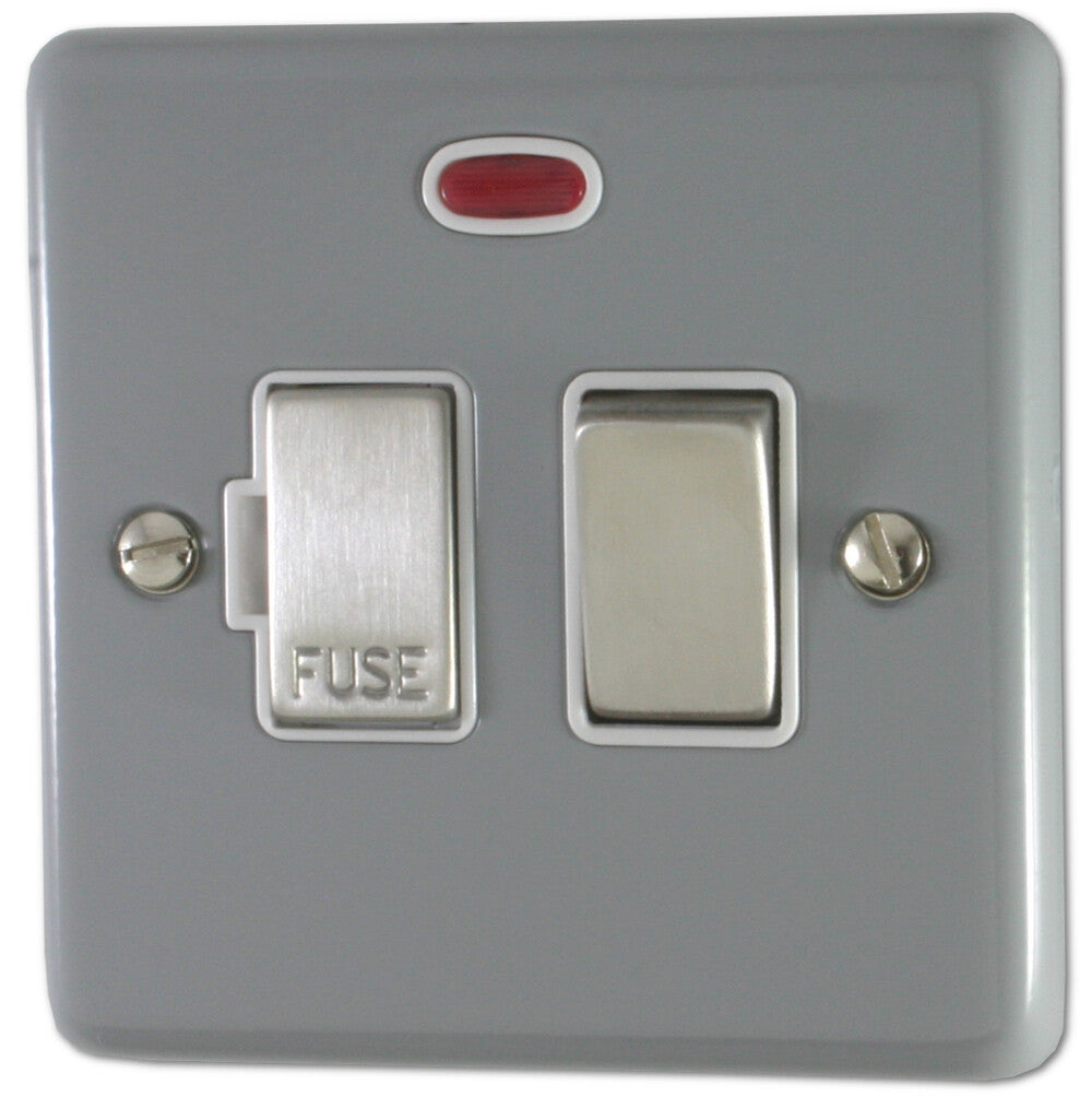 Contour Light Grey Swt Spur + Neon