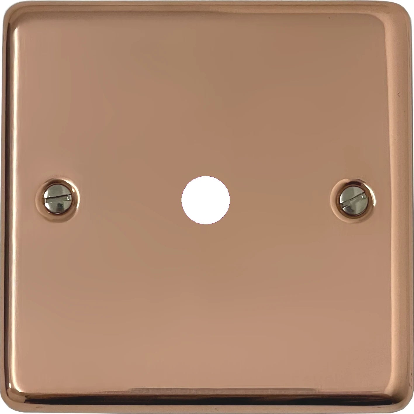 Contour Bright Copper 1 Gang Grid Toggle Plate (Plate Only)