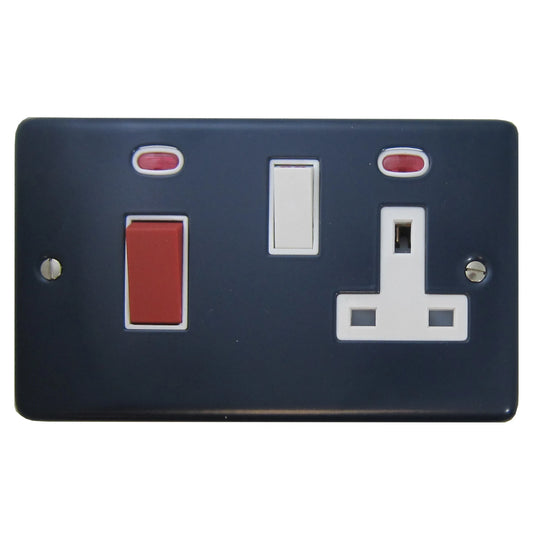 Contour Blue Cooker Socket – Designer Sockets