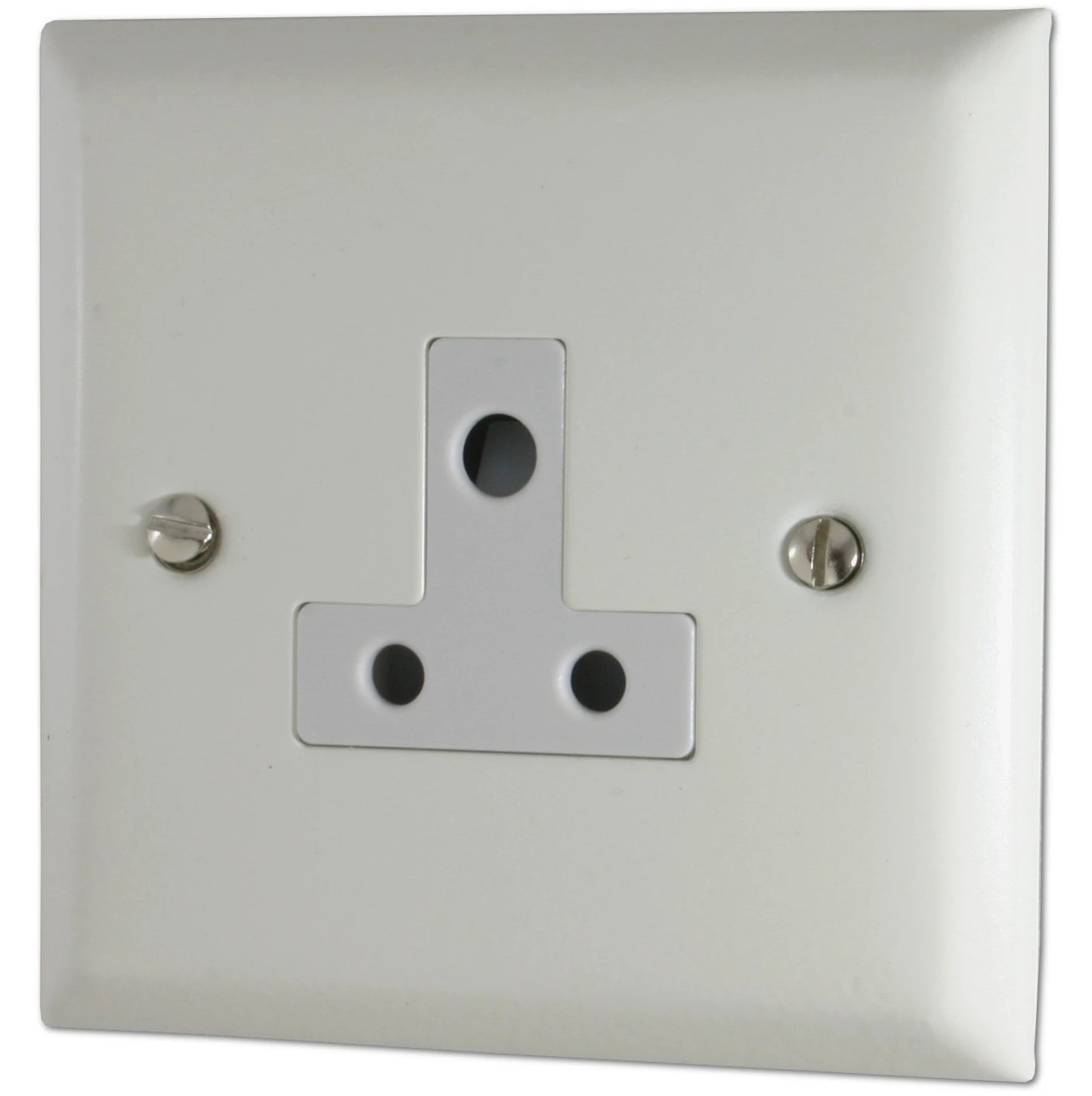 Spectrum Flat White 5 Amp Socket