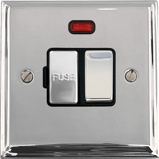 Deco Polished Chrome Swt. Fused Spur & Neon