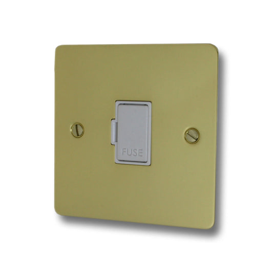 Flat Polished Brass Unswitched Spur