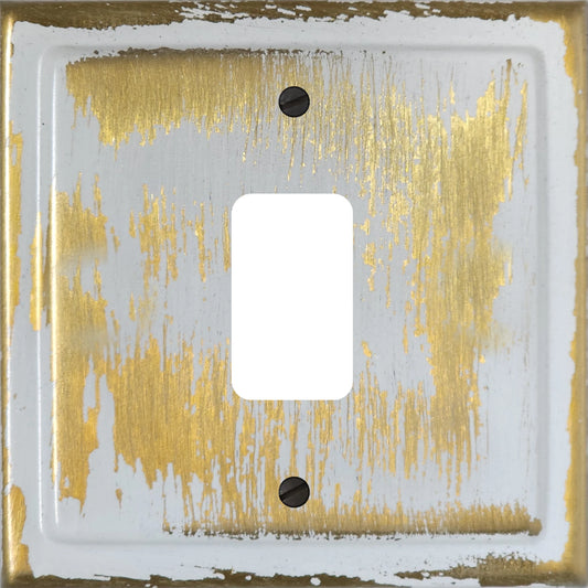Victorian Dover Bronze 1 Gang Grid Plate