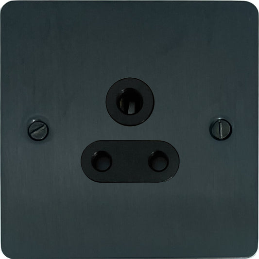 Flat Black Bronze 5A Socket