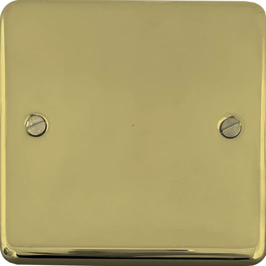 Contour Polished Brass 20 Amp Dp Switch & Neon